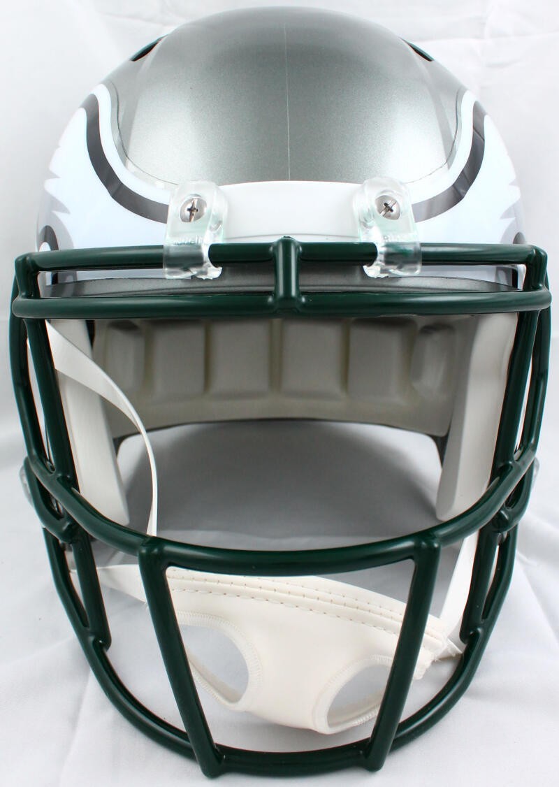 Miles Sanders Signed Philadelphia Eagles Full Size Flash Speed Helmet