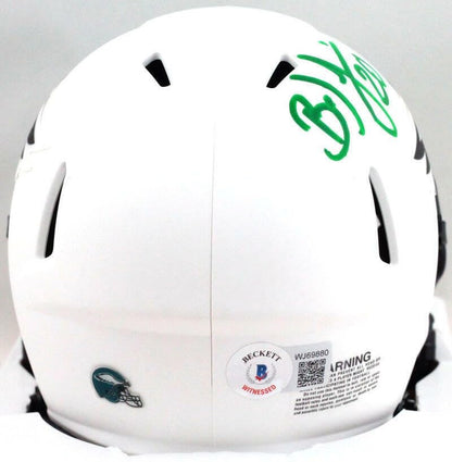Brian Dawkins Signed Philadelphia Eagles Lunar Speed Mini Helmet