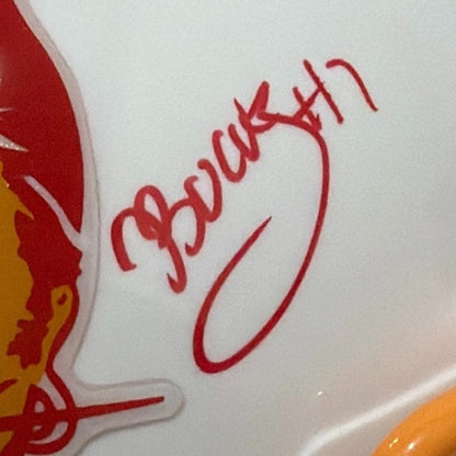 Bucky Irving Signed Tampa Bay Buccaneers Mini Helmet