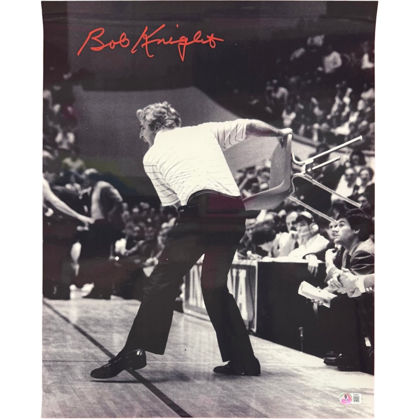 Bobby Knight Signed Indiana Hoosiers 16x20 Photo