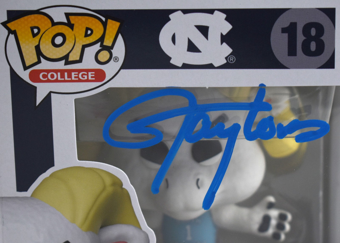 Lawrence Taylor Signed North Carolina Tar Heels Funko Pop #18