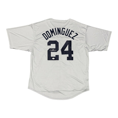 Jasson Dominguez Signed New York Yankees Custom Jersey