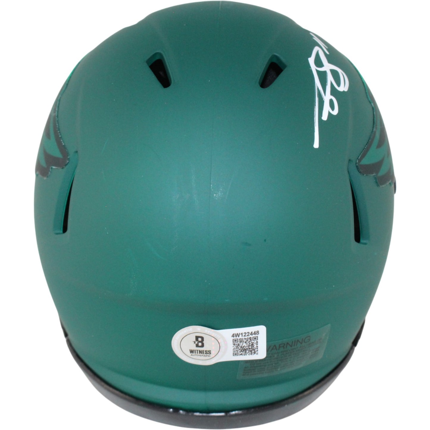 AJ Brown Philadelphia Eagles Autographed Rave Mini Helmet