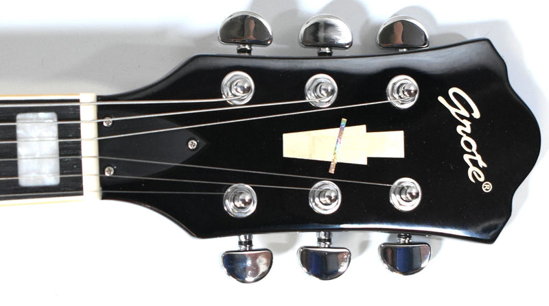 Michael J. Fox Signed Back to the Future Red Grote Guitar