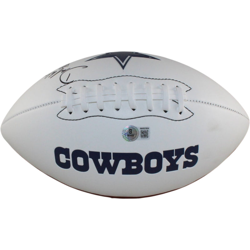 Demarcus Ware Autographed Dallas Cowboys Logo Football