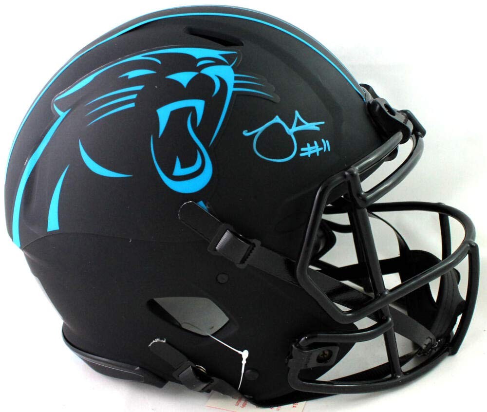 Robby Anderson Signed Carolina Panthers Eclipse Speed Authentic Helmet