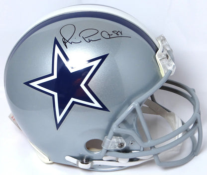 Michael Irvin Signed Dallas Cowboys Full Size Proline Helmet - Black