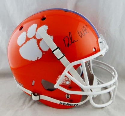 Deshaun Watson Signed Clemson Tigers Full Size Helmet - Black