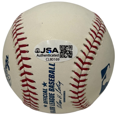Sparky Lyle Signed Official Major League Baseball w/ "77 AL CY" Inscription