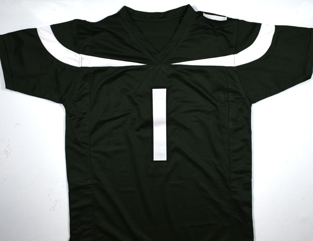 Sauce Gardner Autographed New York Jets Style Green Custom Jersey