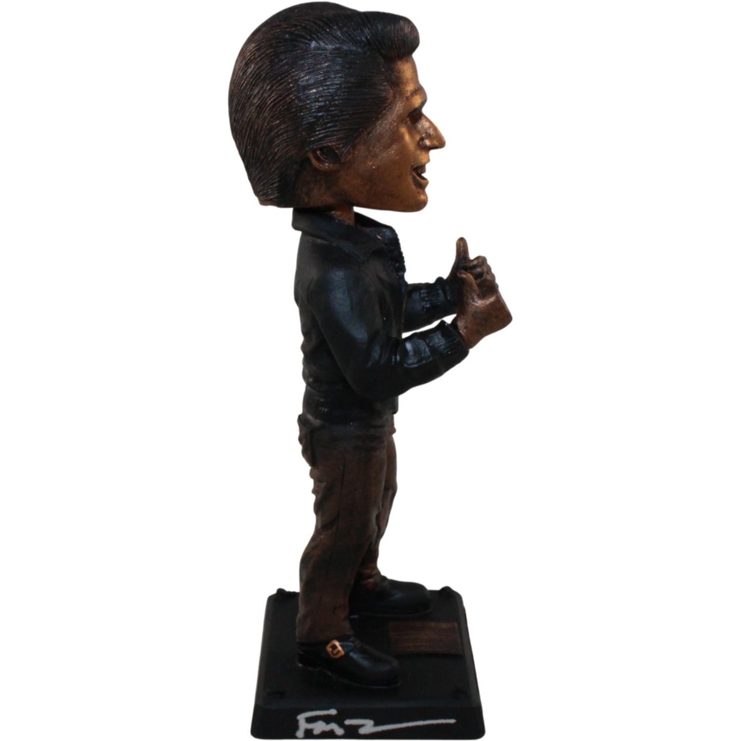 Henry Winkler Autographed Milwaukee Brewers Bronze Fonz Bobblehead (Fonz)