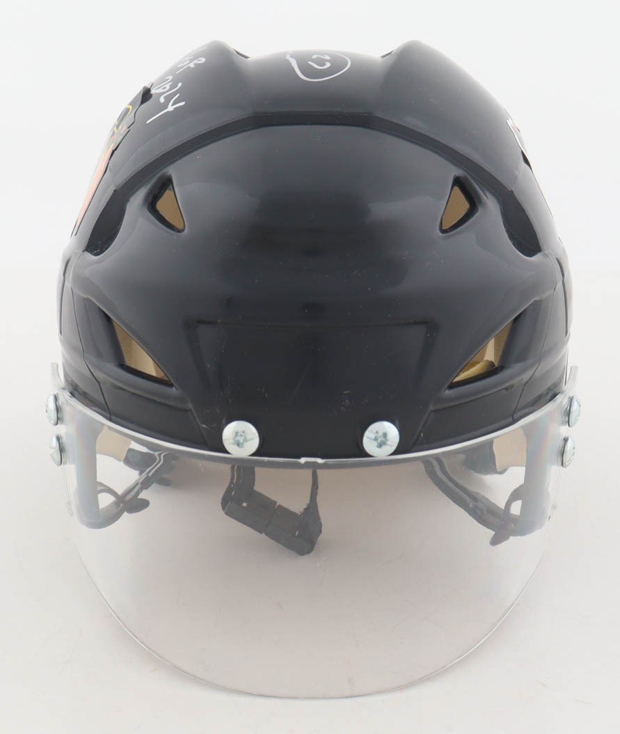 Jeremy Roenick Chicago Blackhawks Autographed Hockey Mini Helmet (Beckett COA)