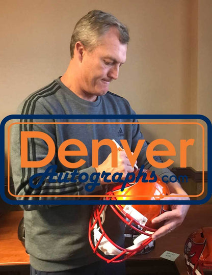 John Lynch Signed Tampa Bay Buccaneers Full Size Flash Helmet HOF Inscription