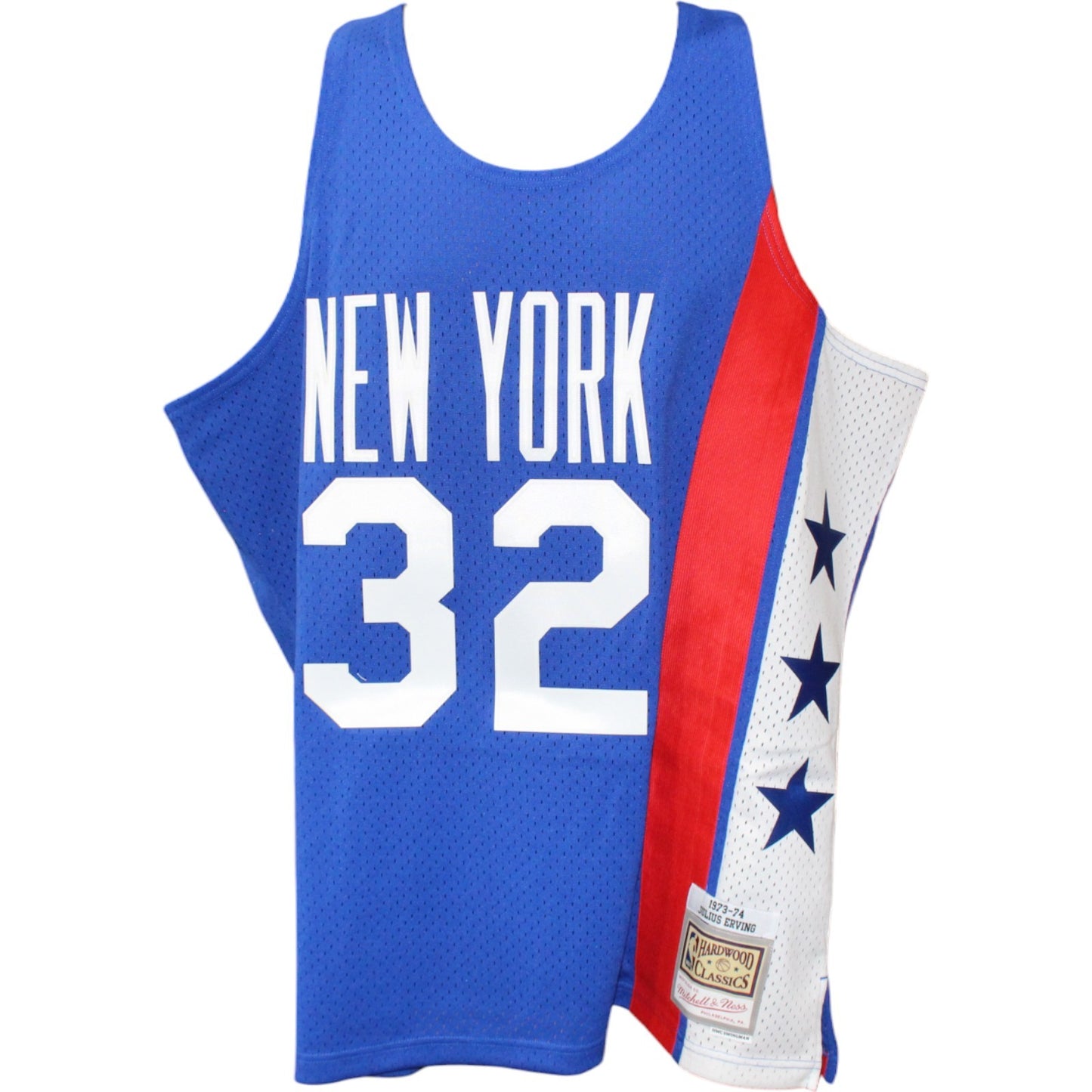 Julius Erving Signed New Jersey Nets Mitchell & Ness Jersey