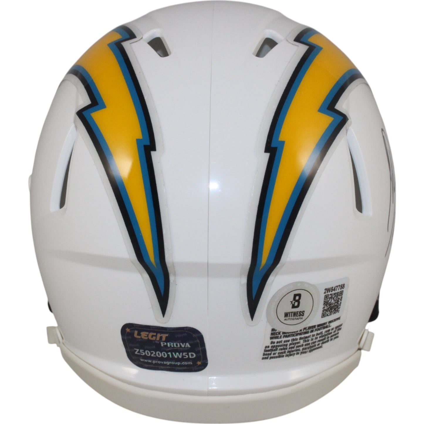 Antonio Gates San Diego Chargers Autographed Throwback Mini Helmet (HOF)