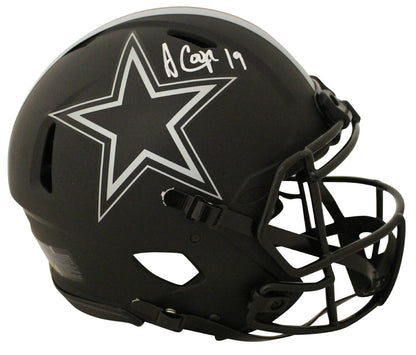 Amari Cooper Dallas Cowboys Signed Authentic Eclipse Full Size Helmet JSA