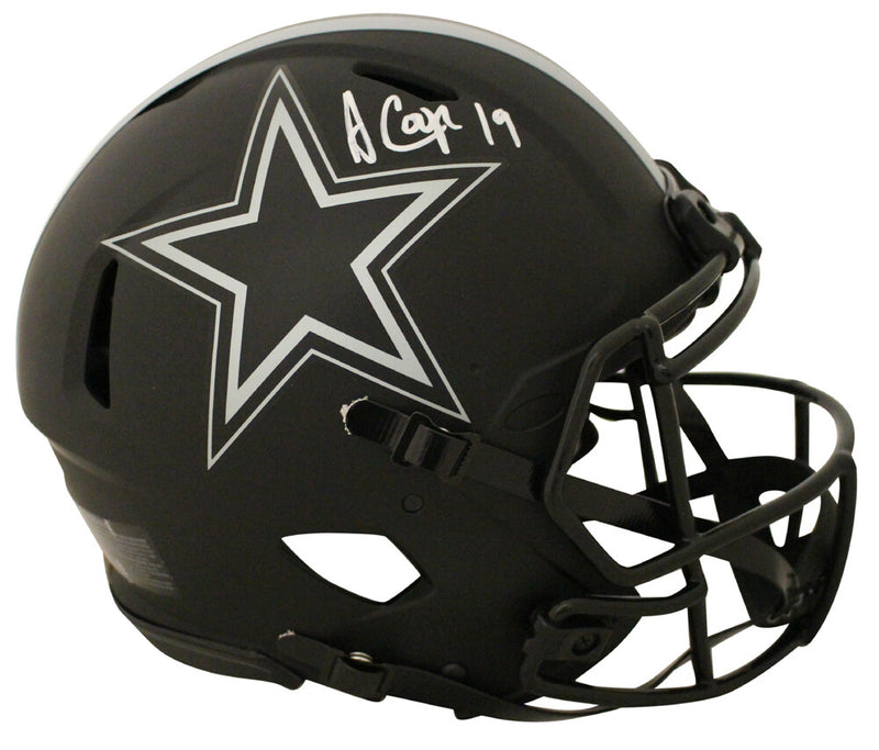 Amari Cooper Dallas Cowboys Signed Authentic Eclipse Full Size Helmet JSA