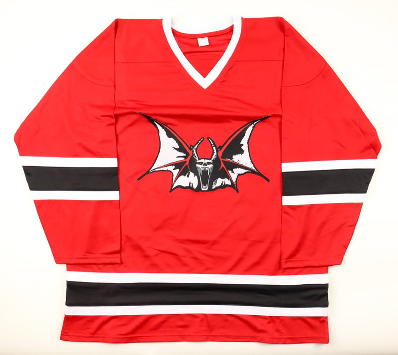 Ozzy Osbourne Autographed Custom Red Entertainment Jersey