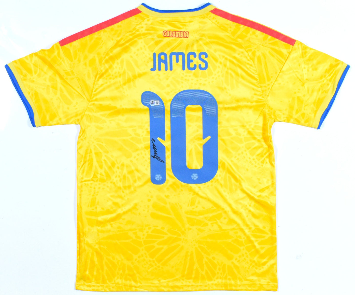 James Rodriguez Autographed Colombia National Team Jersey