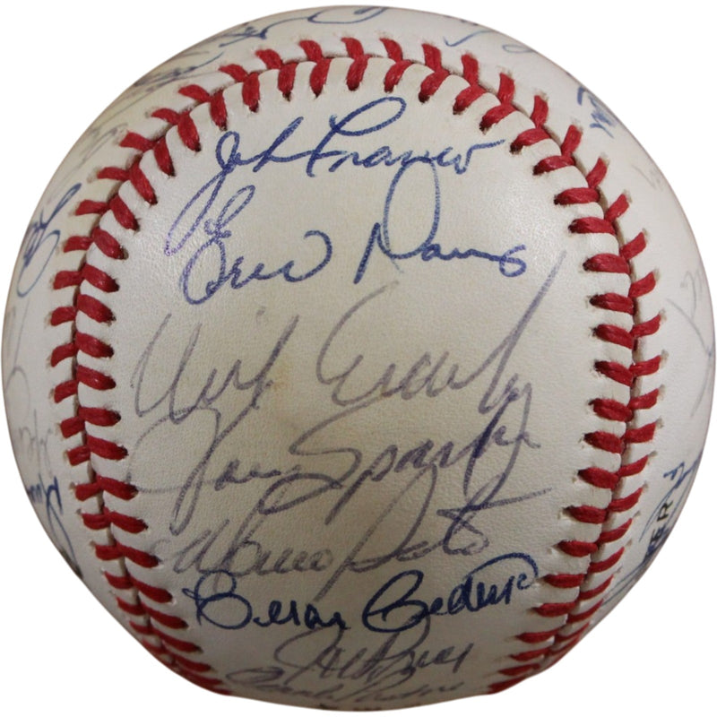 Cincinnati Reds 1984 Team Signed Multi-Signature NL Baseball Beckett LOA