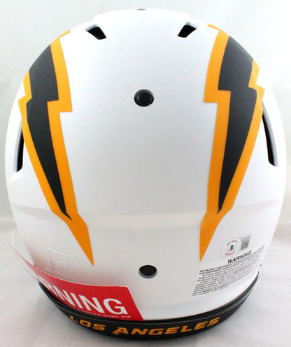 Austin Ekeler Signed Los Angeles Chargers Authentic Lunar Full Size Helmet