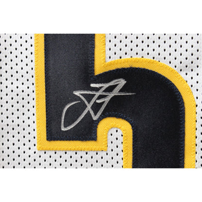 Nikola Jokic Autographed Pro Style White Basketball Jersey