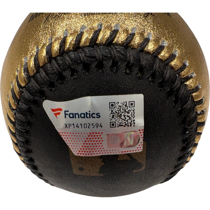 Shota Imanaga Signed Chicago Cubs Black & Gold OML Baseball