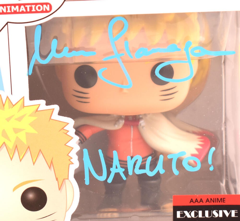 Maile Flanagan Signed Naruto Funko Pop #724 - Beckett BAS