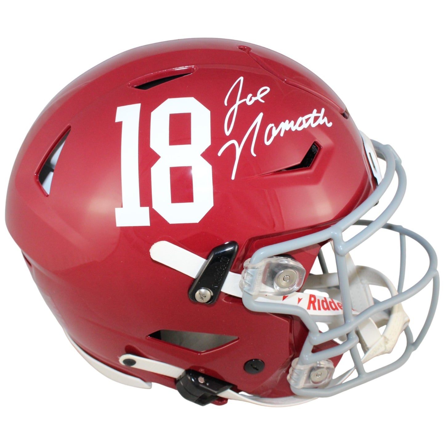 Joe Namath Alabama Crimson Tide Autographed Full Size SpeedFlex Helmet
