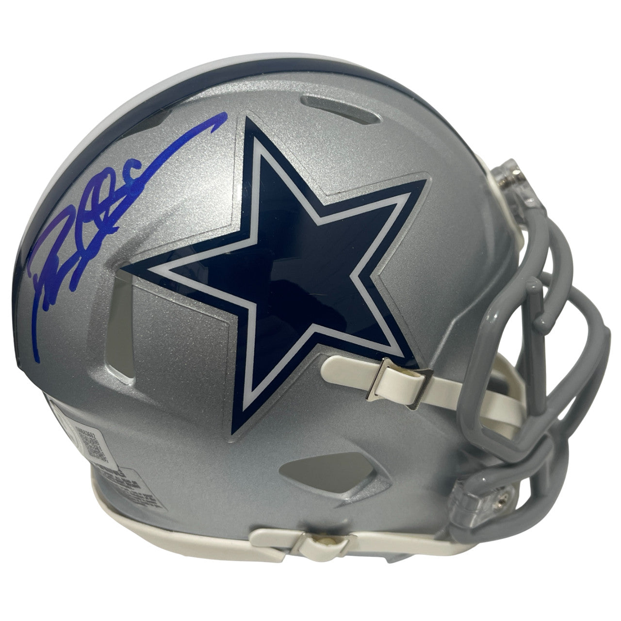 Deion Sanders Dallas Cowboys Autographed Speed Mini Helmet (BAS)