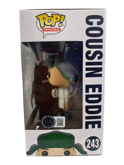 Randy Quaid Signed Cousin Eddie Christmas Vacation Funko Pop (BAS COA)