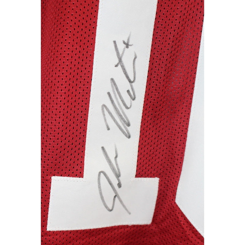 John Mateer Autographed Oklahoma Sooners Red Jersey