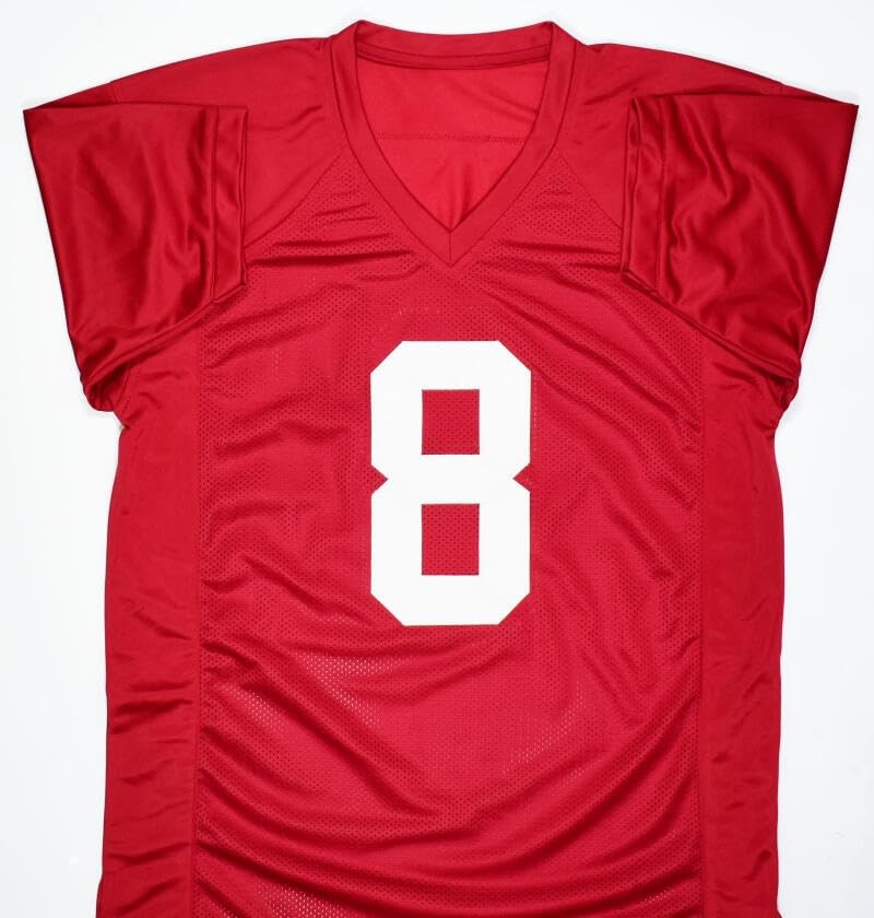 Josh Jacobs Autographed Black Custom College Style Jersey