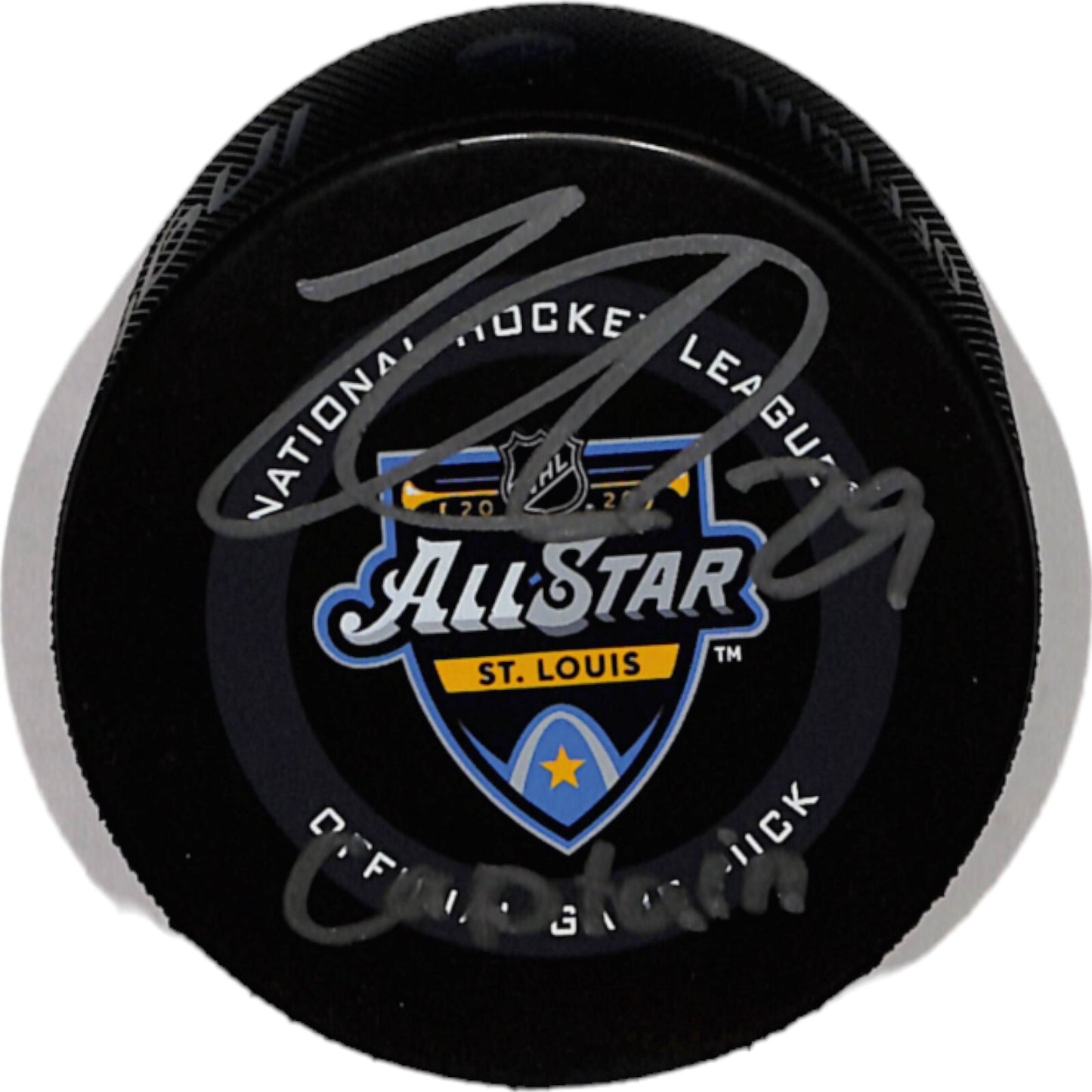 Nathan MacKinnon Signed Colorado Avalanche 2020 ASG Hockey Puck