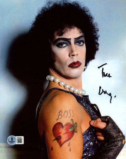 Tim Curry Autographed Rocky Horror Picture Show 8x10 Photo