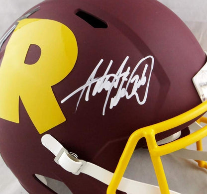 Adrian Peterson Signed Washington Redskins Full Size AMP Speed Helmet