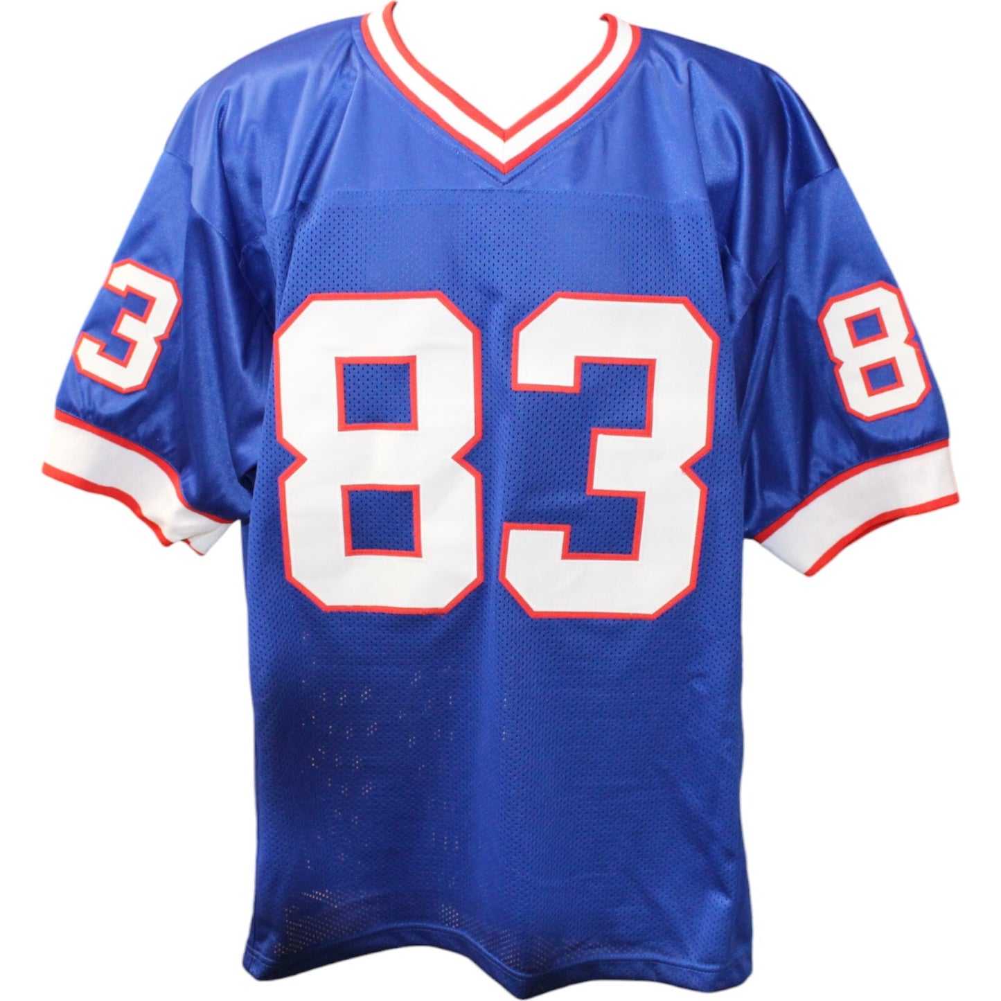 Andre Reed Autographed Pro Style Blue Jersey