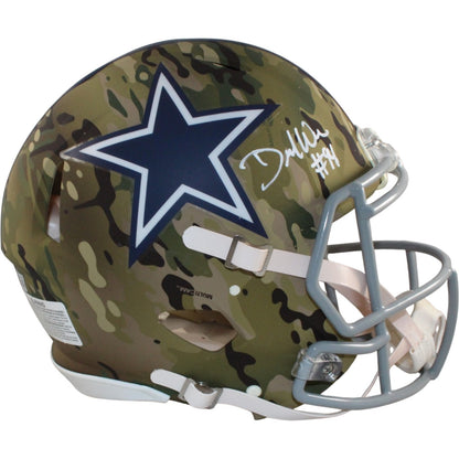 DeMarcus Ware Signed Dallas Cowboys Full Size Authentic Camo Helmet