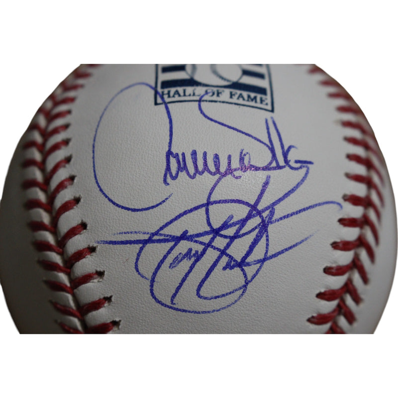Todd Helton & Larry Walker Signed Colorado Rockies HOF MLB Baseball