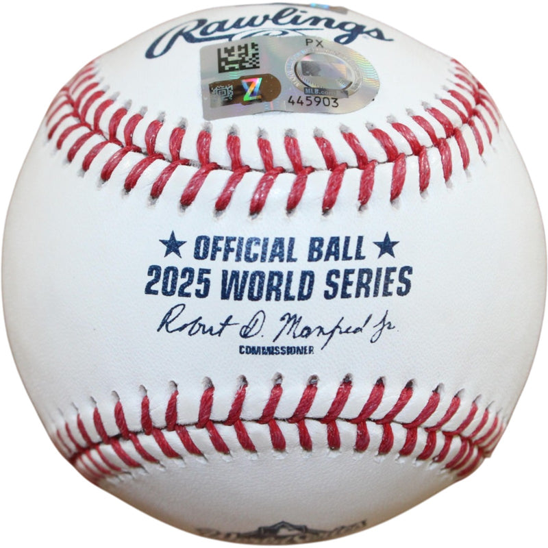 Freddie Freeman Signed Los Angeles Dodgers 2025 World Series Champions Baseball