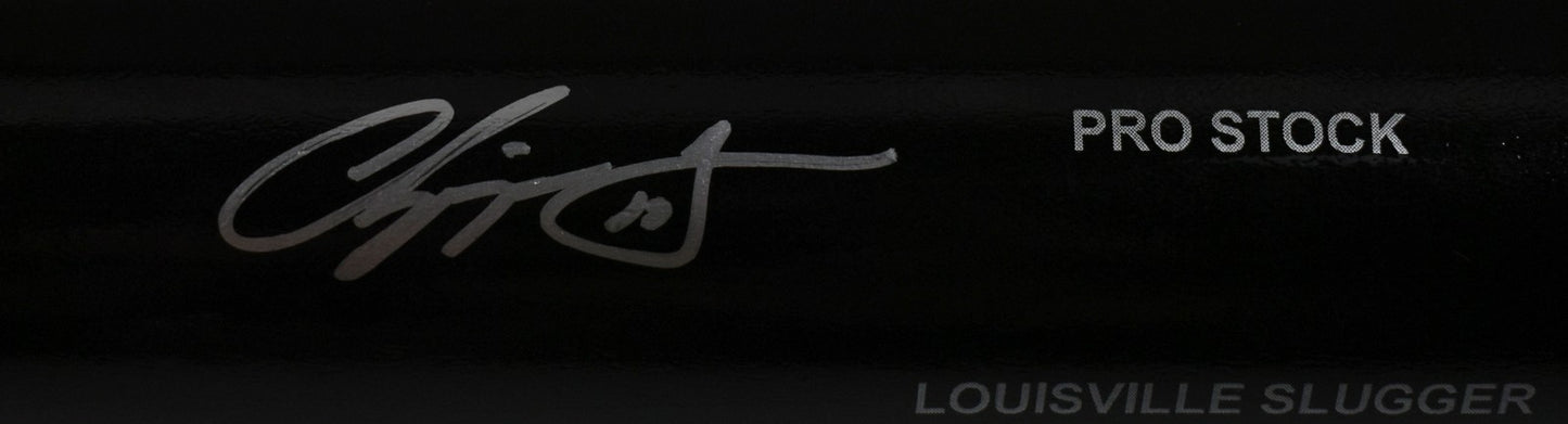 Chipper Jones Autographed Louisville Slugger Pro Baseball Bat