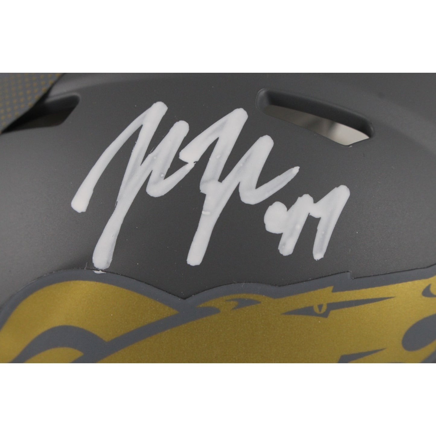 John Lynch Tampa Bay Buccaneers Autographed Slate Mini Helmet