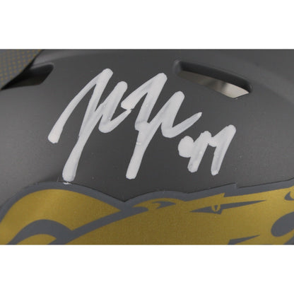 John Lynch Tampa Bay Buccaneers Autographed Slate Mini Helmet
