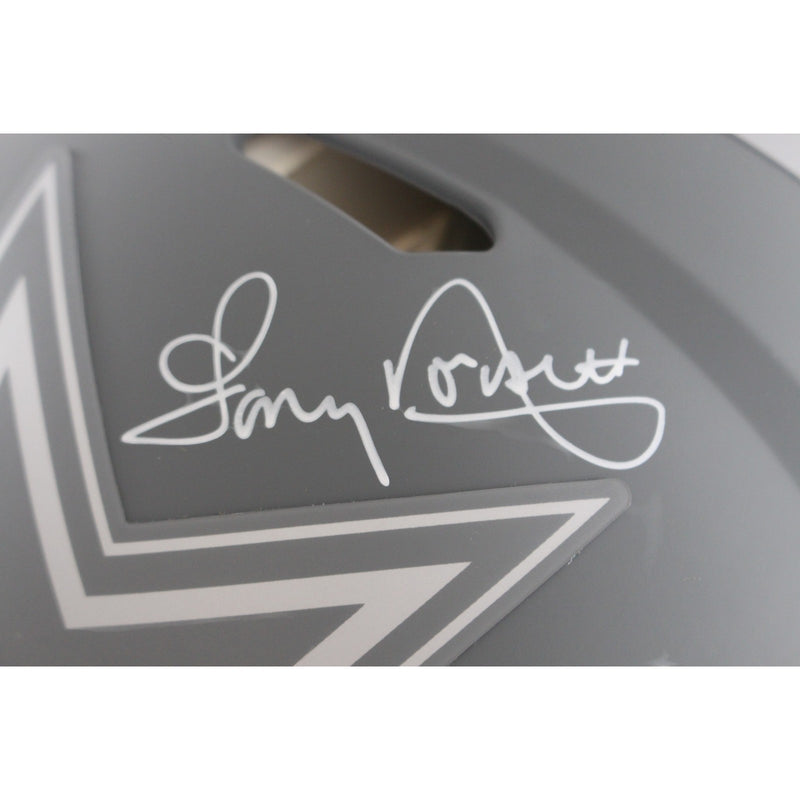 Tony Dorsett Signed Dallas Cowboys Full Size Authentic Slate Helmet
