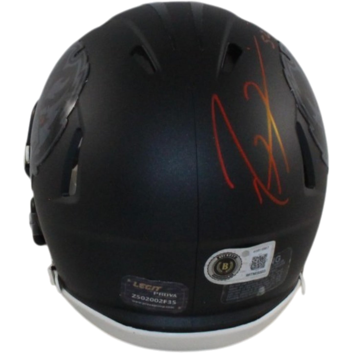 Ray Lewis Signed Baltimore Ravens 2026 Alternate #2 Mini Helmet