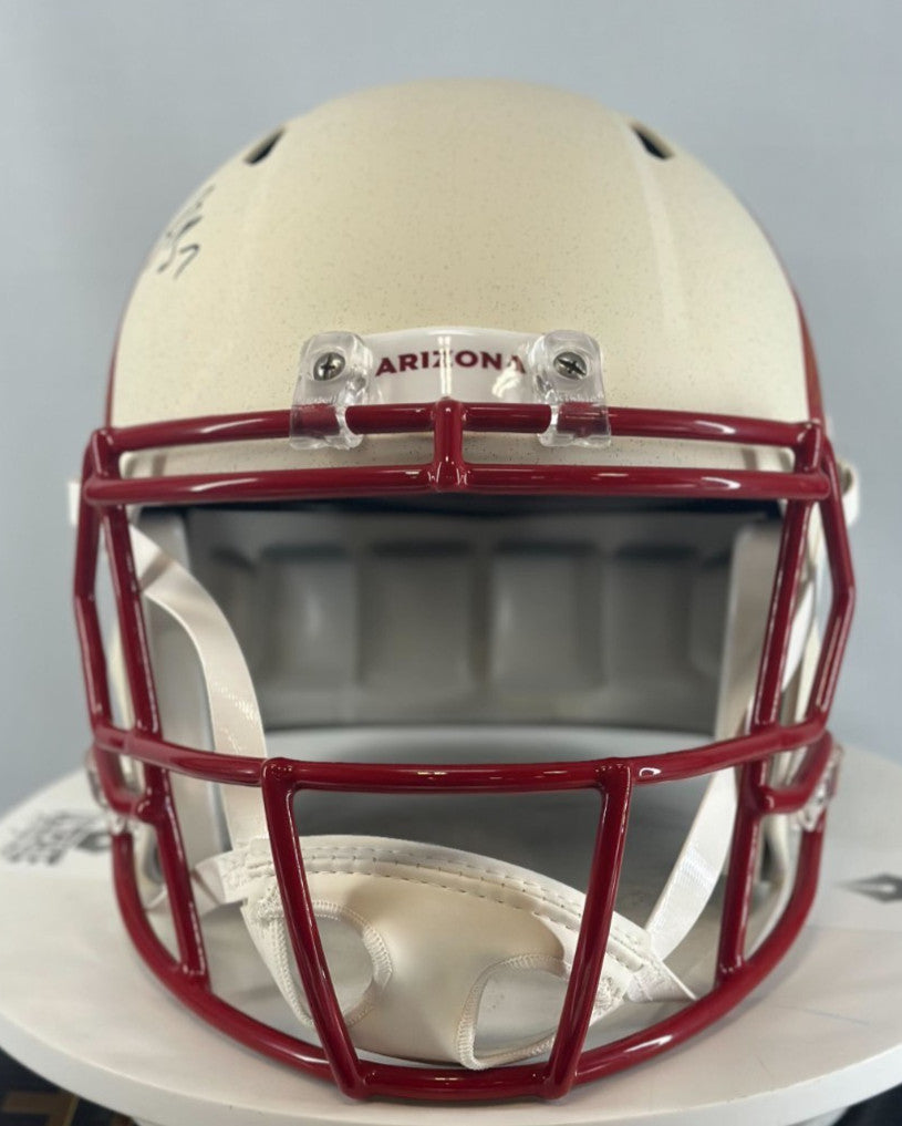 Jacoby Brissett Signed Arizona Cardinals Rivalries Replica Helmet