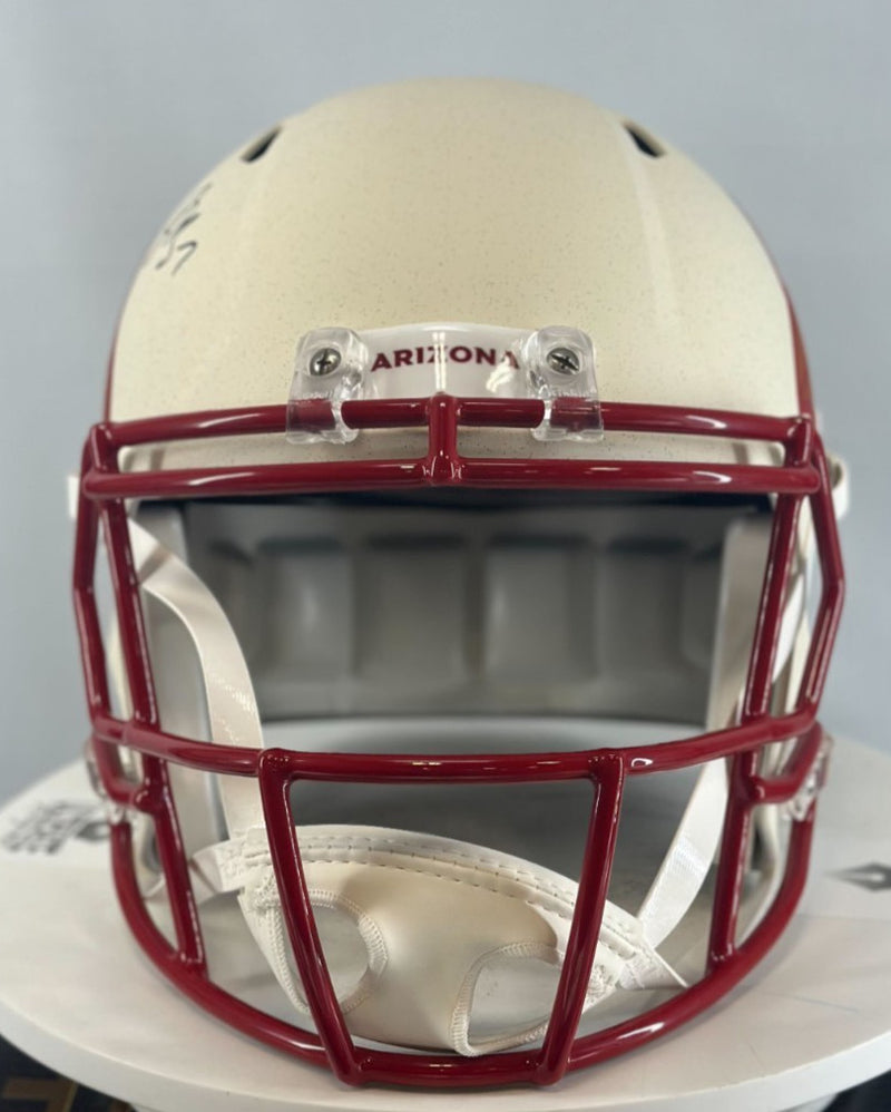 Jacoby Brissett Signed Arizona Cardinals Rivalries Replica Helmet