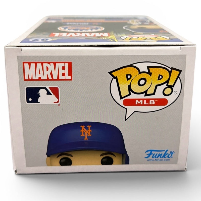 David Wright Signed Funko Pop #82 Citi Field SGA w/ Captain America Insc
