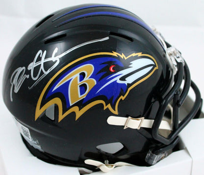 Deion Sanders Autographed Baltimore Ravens Mini Helmet