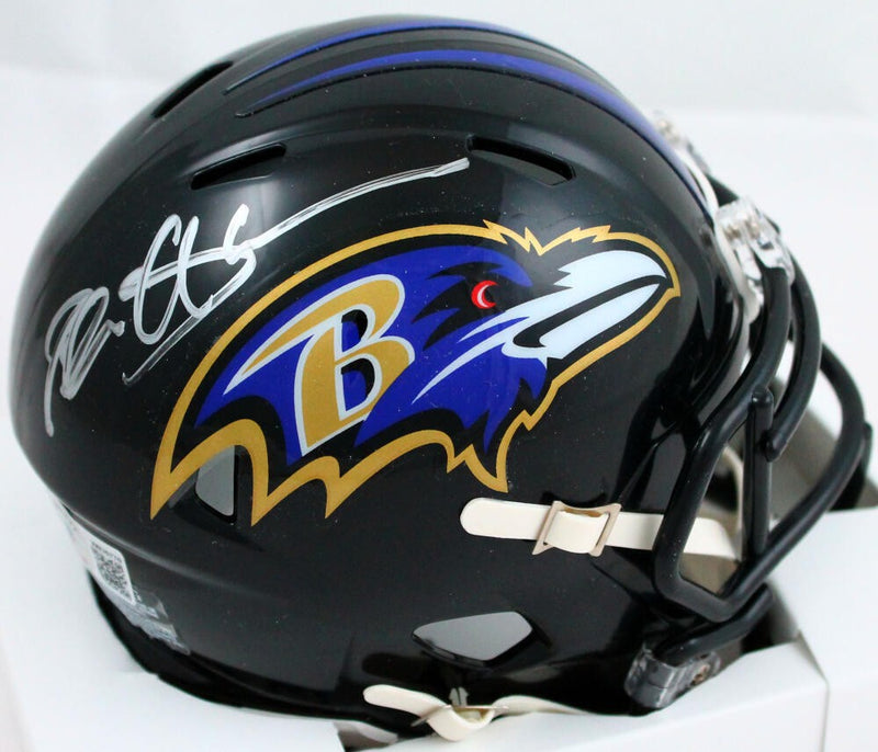 Deion Sanders Autographed Baltimore Ravens Mini Helmet